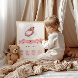 Newborn Love Memory Frame