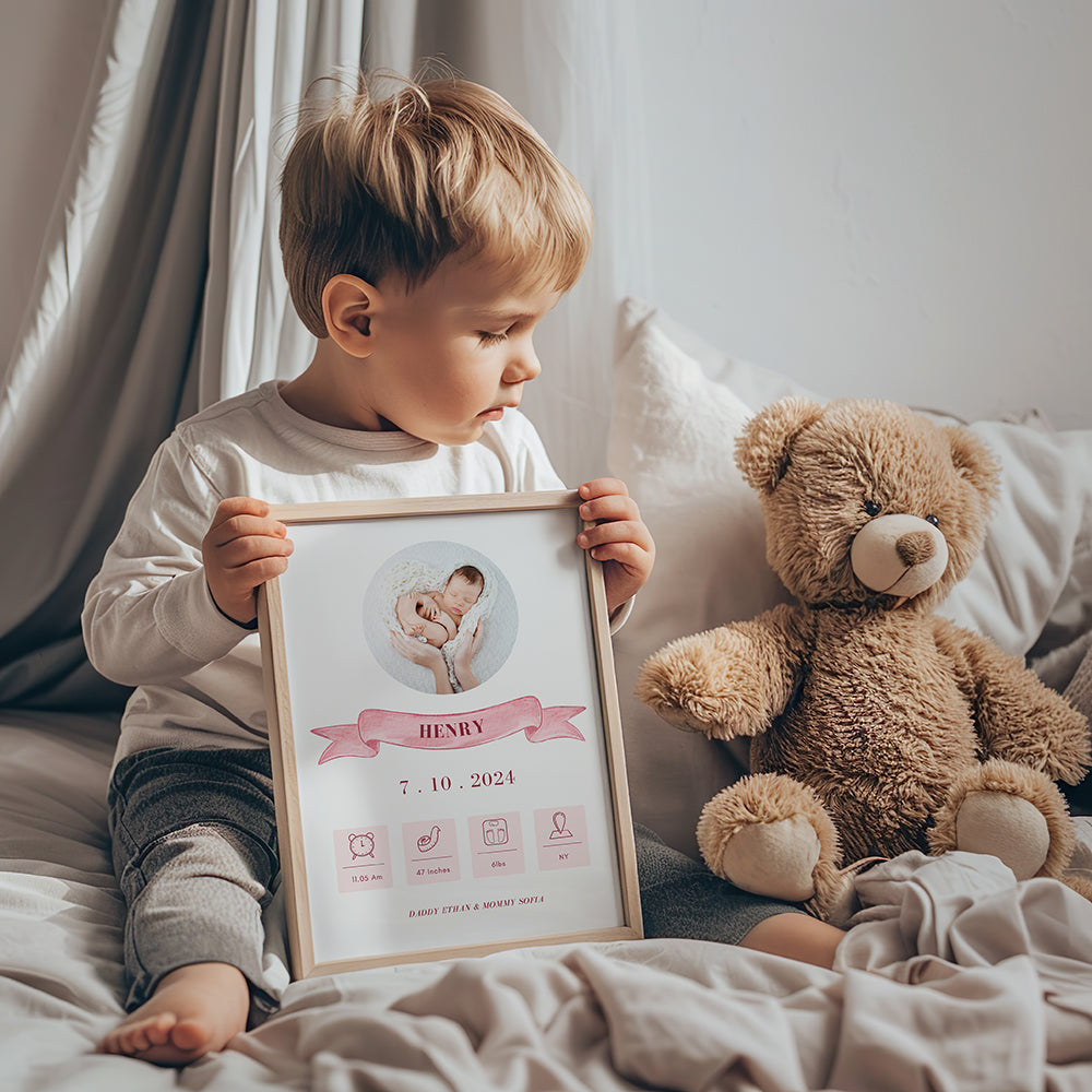 Newborn Love Memory Frame